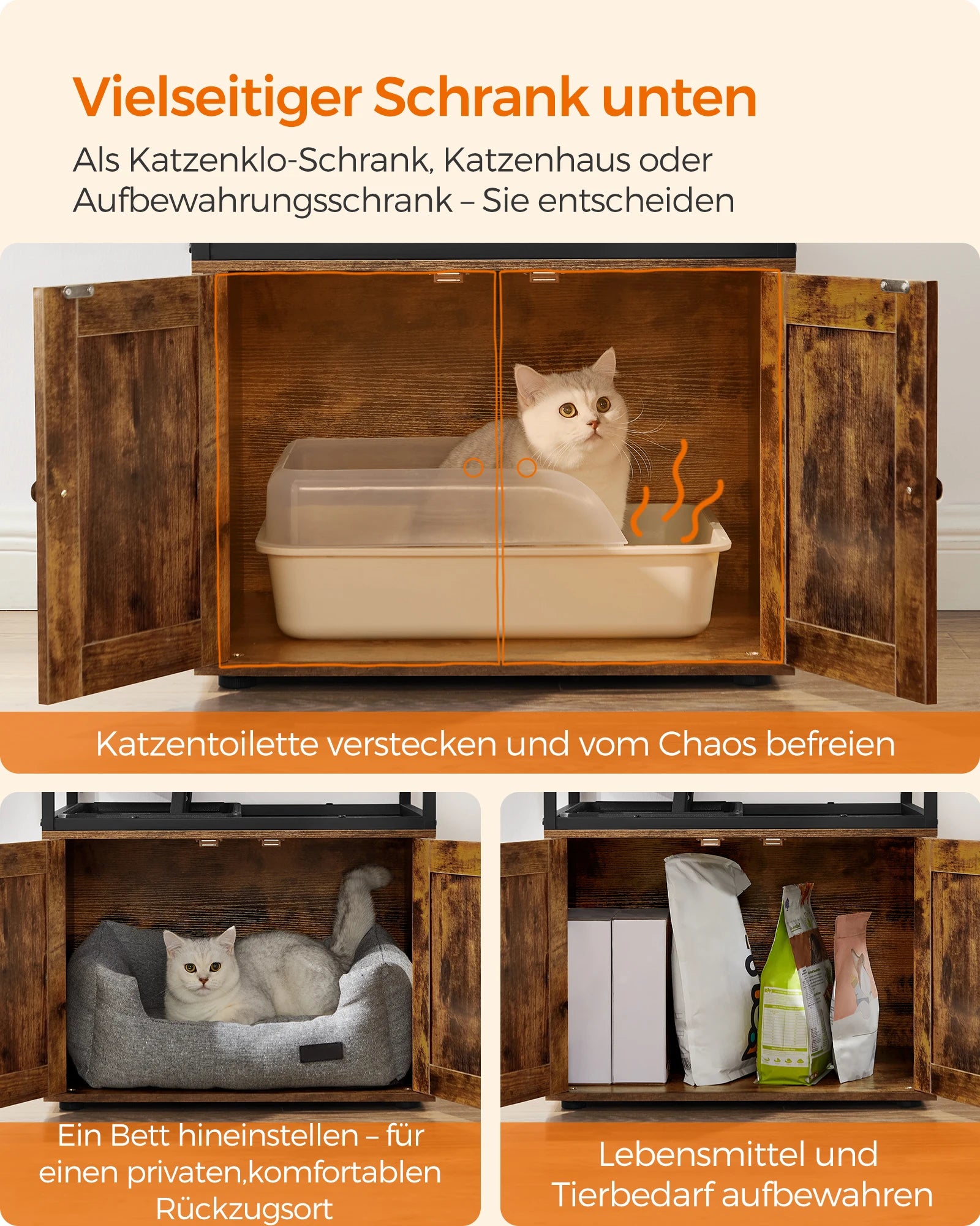 Feandrea - Industrieel Kattenmeubel